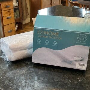 White Mattress Protector